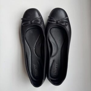 Born Women's Black Ballet Flats, Size 7